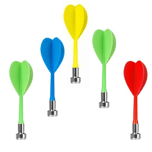 12x Colorful Magnetic Darts Safety Replacement Kids Dartboard Indoor Game Best - Picture 6 of 10