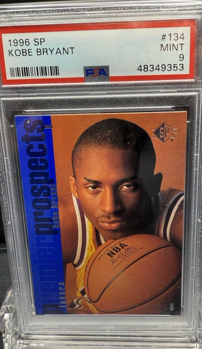 1996    SP    KOBE BRYANT     #134    PSA 9