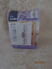 Bucilla BUTTERFLIES Butterfly Pillowcases Cross Stitch Kit 65206