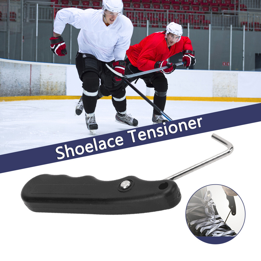 Hockey Skates Lace Tightening Folding Portable Ergonomic Ice Skating