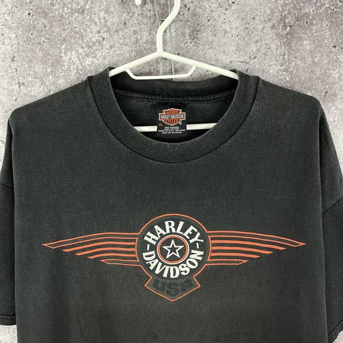 Harley Davidson 1995HD Eagle Hawaii Cycle City Honolulu Hawaii Größe XL - Bild 3 von 13