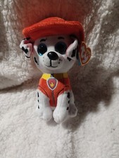 Ty Beanie Boos Paw Patrol 7  Marshall The Dalmation