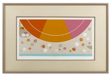 Edie Harper "Sandpeeper" Serigraph, Signed, Numbered and Framed