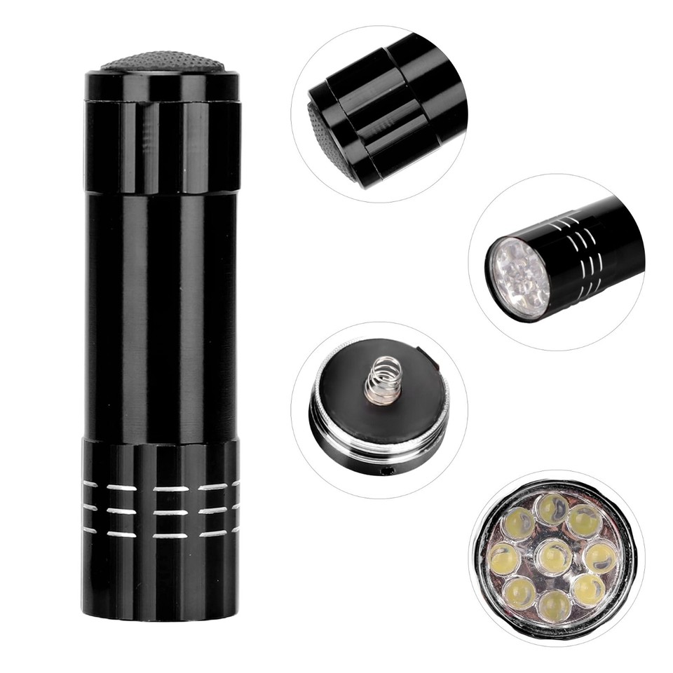 Torcia UV Luce Nera A 51 LED, Rilevatore Di Urina Animale | EBay