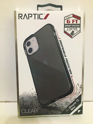Raptic X-doria Clear Apple iPhone 12 Mini Case Cover 6Ft Drop