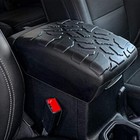 Pu Rubber Center Console Armrest Cover Pad For Jeep Wrangler Jl Jlu Jt 2018-2024 (For: Jeep)