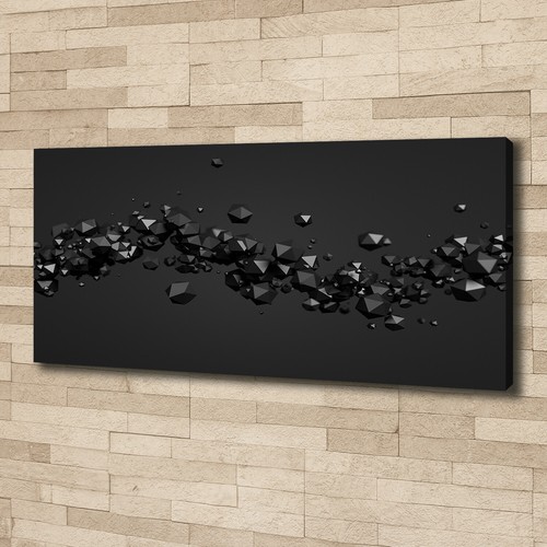Tulup Image Sur Toile Tableau Imprimé 125x50cm - Abstraction Des Vagues