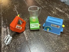 Vintage Kiddy Matic Mixer, Blender, Toaster Set