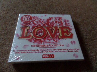 5 DISC CD ALBUM NEW & SEALED - LOVE THE ULTIMATE COLLECTION BOYZ II MEN SUPREMES