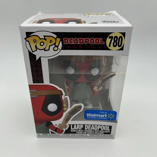 Funko POP Marvel Deadpool 30th Anniversary LARP Deadpool #780 Walmart Exclusive