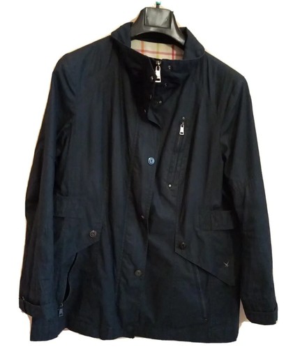 giacca impermeabile donna BLU