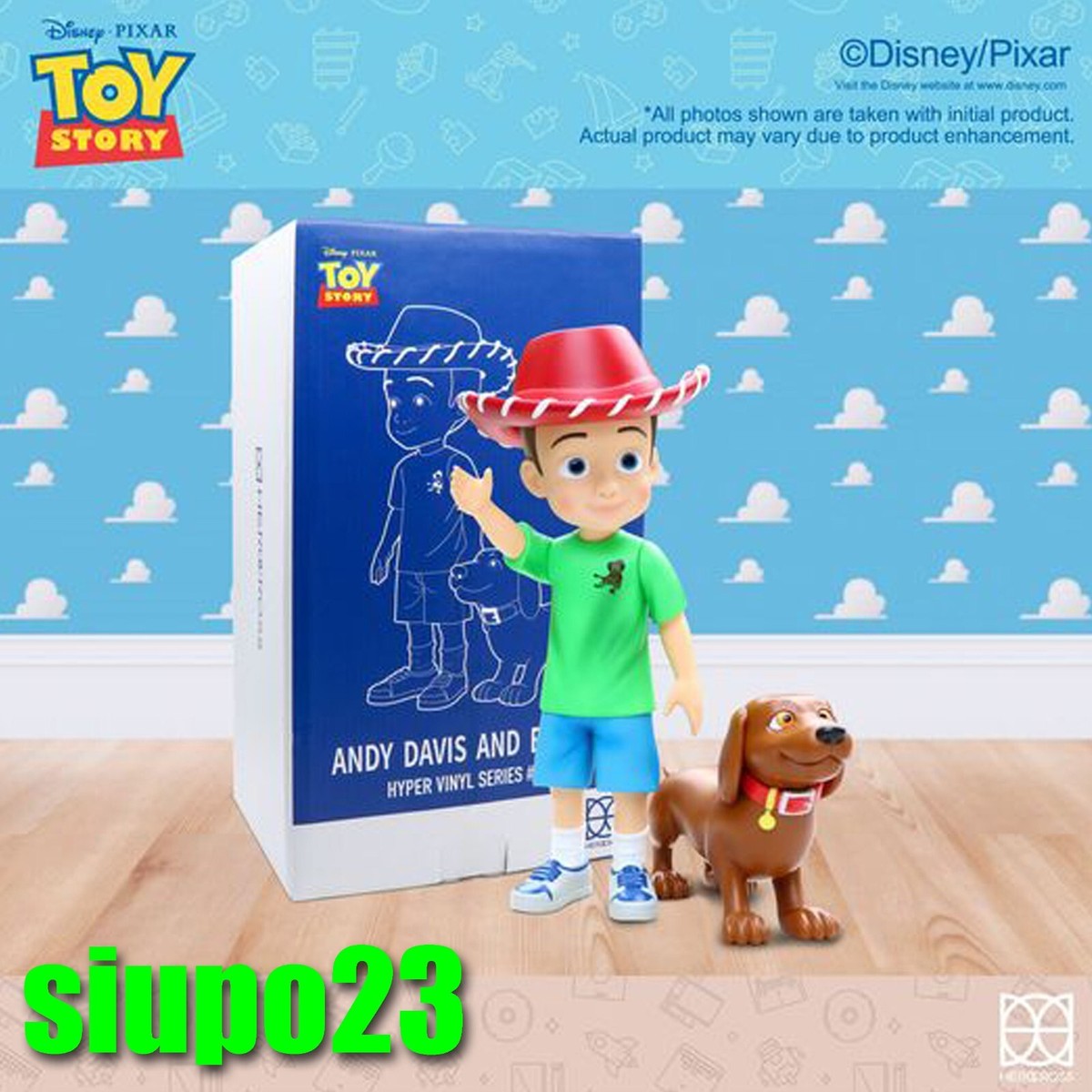 ヒーロークロス　アンディ　バスター　hero cross Herocross ~ HVS #058 Disney Toy Story 30cm Andy and 12.5cm