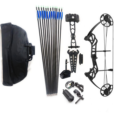 Southland Archery Supply Destroyer 28 #55/60Lbs 28'' ATA Compound Hunting Bow Kit