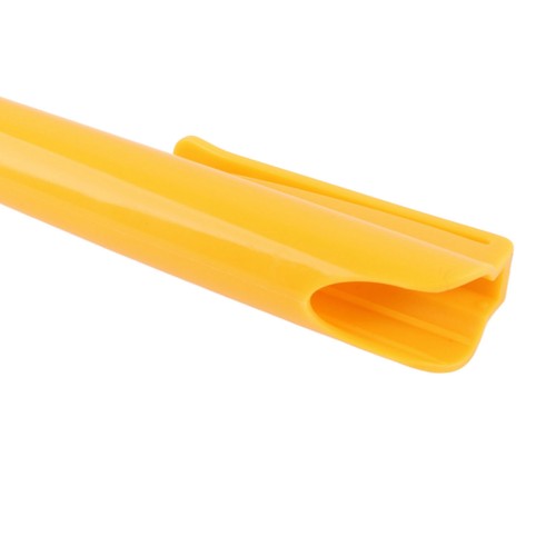 (Yellow)2 Piece Highlighter Pencil Case Deep Hole Carpenter Pencil Case Long - Picture 20 of 22