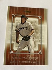 2005 Classic Clippings Card 25 Jason Schmidt San Francisco Giants NmMt Free Ship