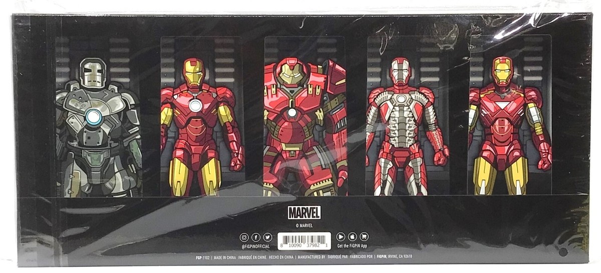 FiGPiN Marvel MCU The Infinity SAGA Iron Man Hall of Armor Deluxe
