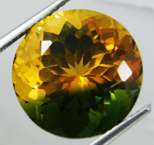 Natural 9.70 Ct Ametrine Loose Gemstone | Certified | Unique Bi-Color Beauty - Picture 2 of 7