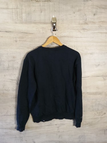 Puma Sweatshirt Dark Blue Medium Vtg Mens Jumper Sweater SRA - Picture 4 of 6