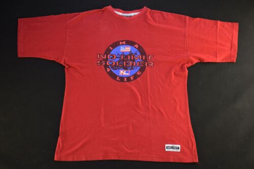 NO LIMIT Soldiers T-Shirt Vintage VTG Hip Hop Rap Raptee Records Tank Guns XXL - Bild 2 von 6