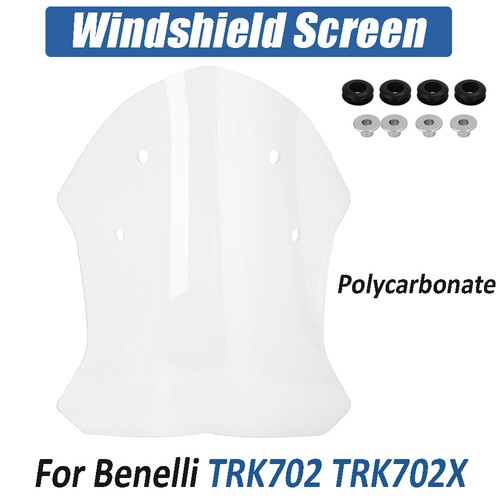 Windschutzscheibe Windschutzscheibe Deflektor Kit für Benelli TRK702 TRK702X TRK 702 X - Bild 7 von 13