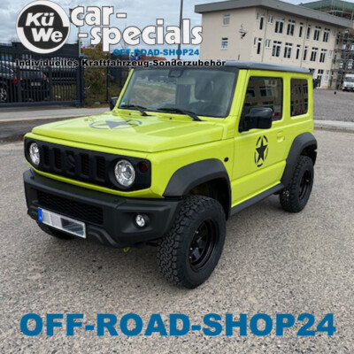 STAHL-Felge 7x15 ET-12 DOTZ DAKAR Silber SUZUKI JIMNY Typ: GJ + HJ ab 10.2018 -