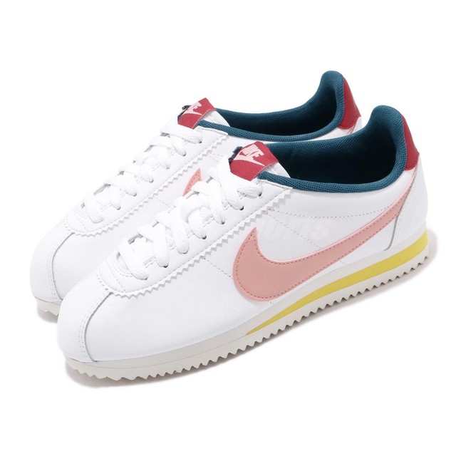 nike classic cortez sneakers in retro leather