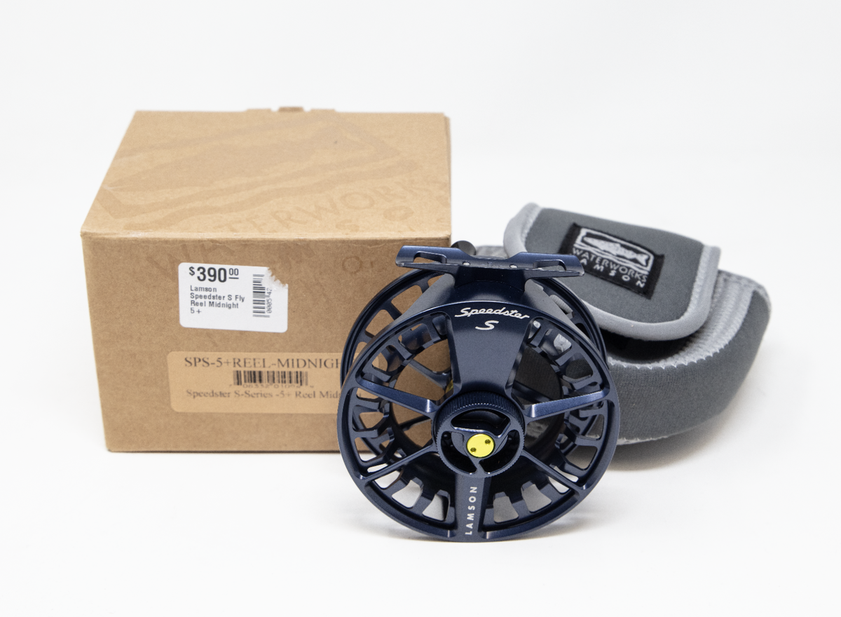 Lamson Speedster S -5+ Midnight 4-6wt Fly Fishing Reel | eBay Lamson Speedster S -5+ Midnight 4-6wt Fly Fishing Reel | eBay