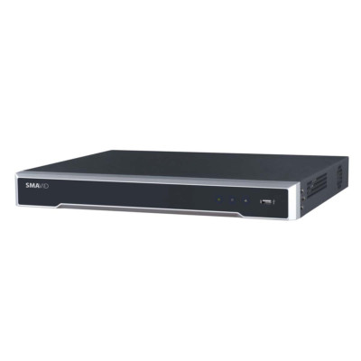 SMAVID HikVision DS-7616NI-I2 NVR 16-Kanal Netzwerkrecorder mit 4K-HDMI