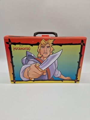 Disney Pocahontas Koffer für 32 Kassetten Cassette Tasche Inlay Deja Vintage MC