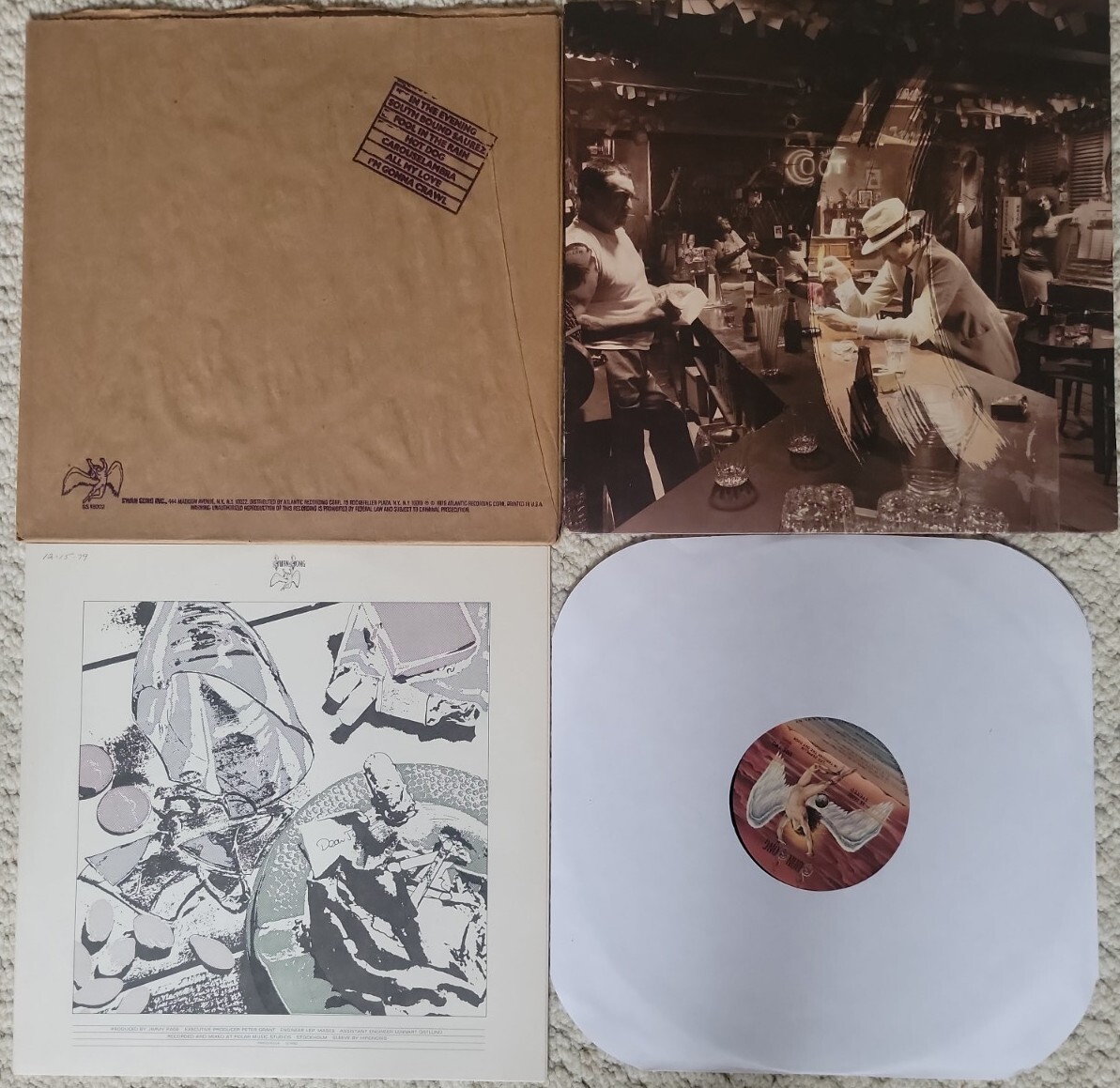 LED ZEPPELIN IN THROUGH THE OUT DOOR WITH OUTER BAG ST-SS794345 kk