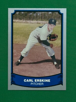 #ad 1988 Pacific Legends I Baseball #75 Carl Erskine $1.99