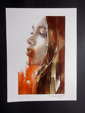Giovanna Casotto ( Art Print ) , Belle signature au crayon