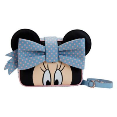 Offizielle Loungefly Bag Disney Minnie Mouse Umhängetasche - Pastell Tupfen