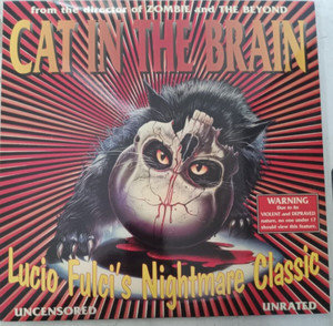 Lucio Fulci's Cat In The Brain 1990 Original Unrated Version Laser Disc RARE