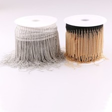 90cm Beaded Trim Tassels Chain Mesh Trimming Fringe Sewing Craft Ribbon DIY