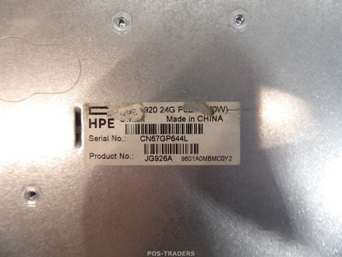 Switch di rete Gigabit 24 porte HPE OfficeConnect 1920-24G JG926A - 4x porte SFP - Afbeelding 6 van 7