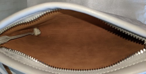 MICHAEL KORS Jet Set Fanny Pack Belt Bag In Shades of Light Gray w/ Logo Medium - Picture 8 of 8