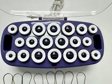 Conair Instant Heat Hair Setter 20 Velvety Hot Rollers with 18 Clips CHV21