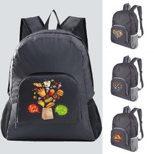 Premium Foldable Light Rucksack Waterproof Outdoor Hiking Camping Day Bag UK