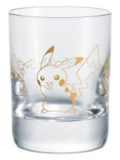 Baccarat 2815139 Pikachu Lightning Gold Tumbler Glass MSRP 560