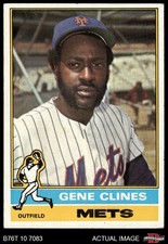 1976 Topps #417 Gene Clines Mets 4 - VG/EX