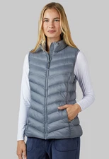 32 Degrees Women's Lightweight Quilted Full Zip Puffer Vest Size XXL