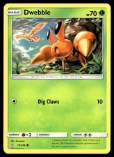 2019 Sun & Moon - Unified Minds Dwebble Basic/Common #10 on eBay