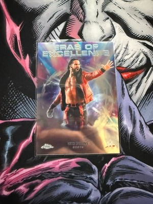 WWE Topps Chrome 2026 #ERA-11 Seth Rollins Eras of Excellence