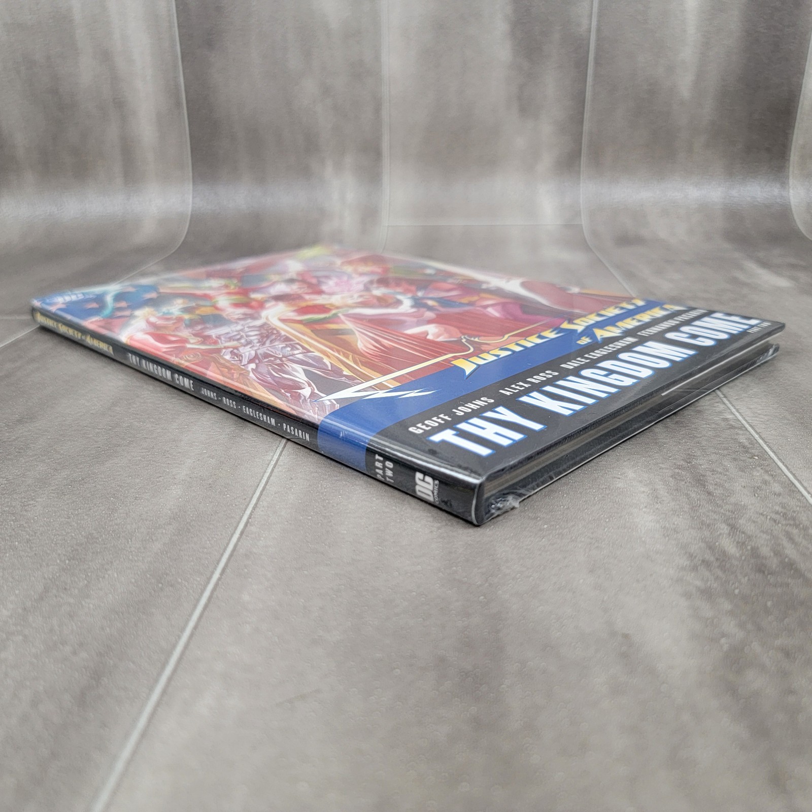 Justice Society America Thy Kingdom Come Part 1 & 2 DC Comics 2008 HC/DJ