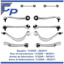 Querlenker Satz vorne für Audi A5 8T3 8TA 8F3 11/09 - 08/11 10 Teile