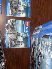 LEGO City Set 60130 Prison Island Complete With Box And Books