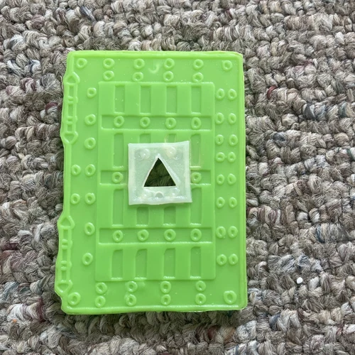 Vintage Green Ghost board game transogram 1965 triangle Trap door part