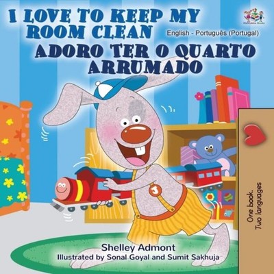 I Love to Keep My Room Clean (English Portuguese Bilingual Book -