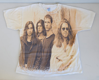 1995☆Extreme☆Punchline Vintage tee Large Vtg Extreme Band Shirt Waiting For The Punchline '95 1995 White